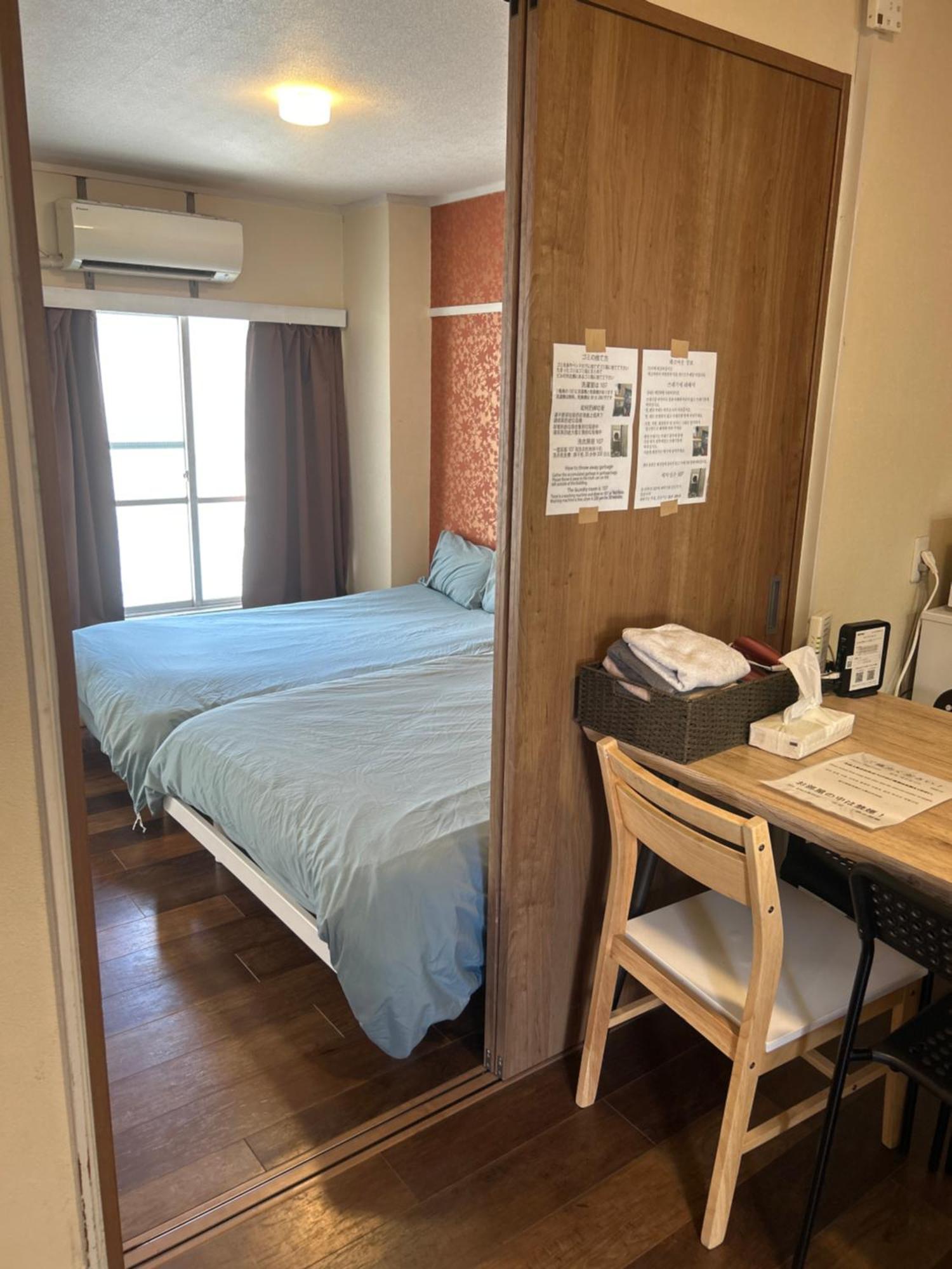 Apartemen 人気難波エリア。2ベッド。快適駅近。道頓堀・黒門市場徒歩圏内。201 *